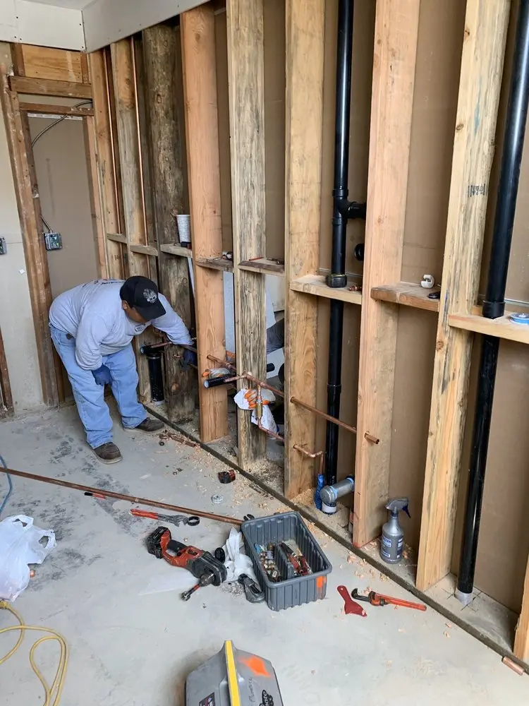Commercial rough-in plumbing for Gas Line Repair in Nassau Village
